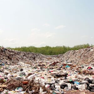 Blandet slutcontainer (deponi) (pris inkl. afgift)