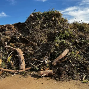 Have-parkaffald - uden jord og rødder